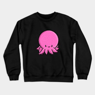 Pink Baby Octopus Crewneck Sweatshirt